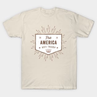 Pro America Anti Trump T-Shirt